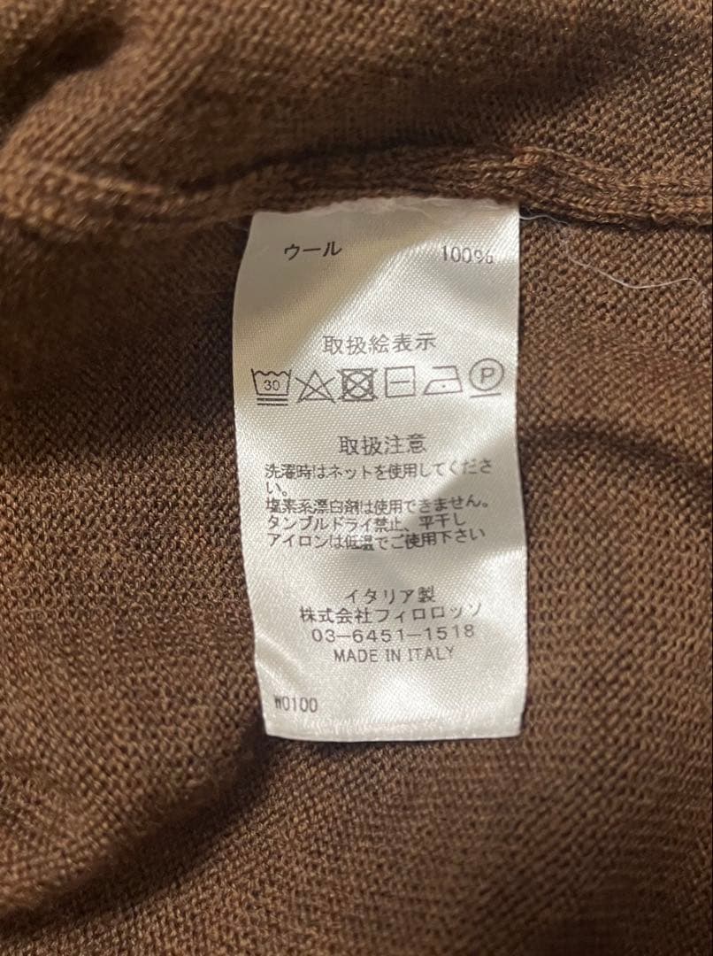 LORENZONI 50 M 長袖ニット　BEAMS F