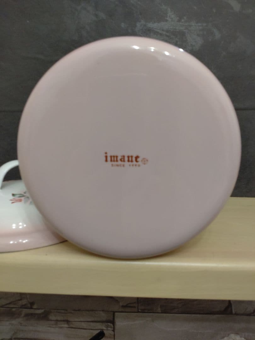 イマン iman プリンセスローズ 　ミニストッカー 琺瑯缶 レア ヴィンテージ