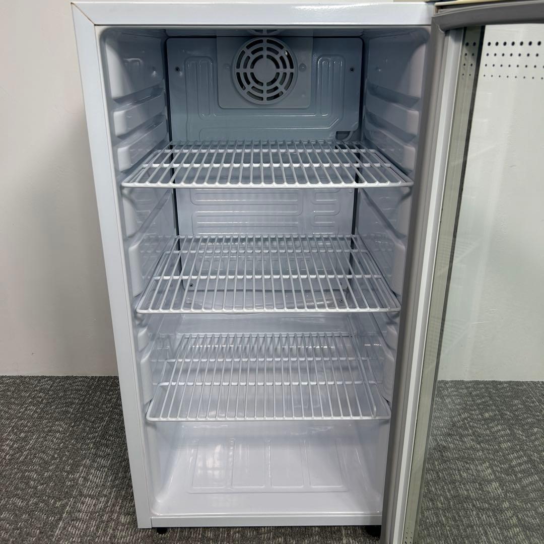 107業務用 冷蔵ショーケース オフィスコンビニ XW-105 左右開き 小型