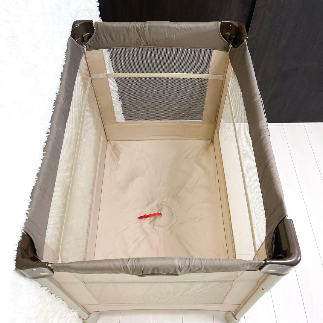 Aprica アップリカ ベビーベッド ココネルエアー ココア 美品