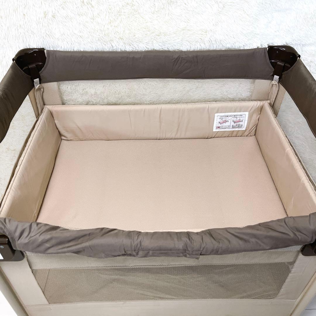 Aprica アップリカ ベビーベッド ココネルエアー ココア 美品