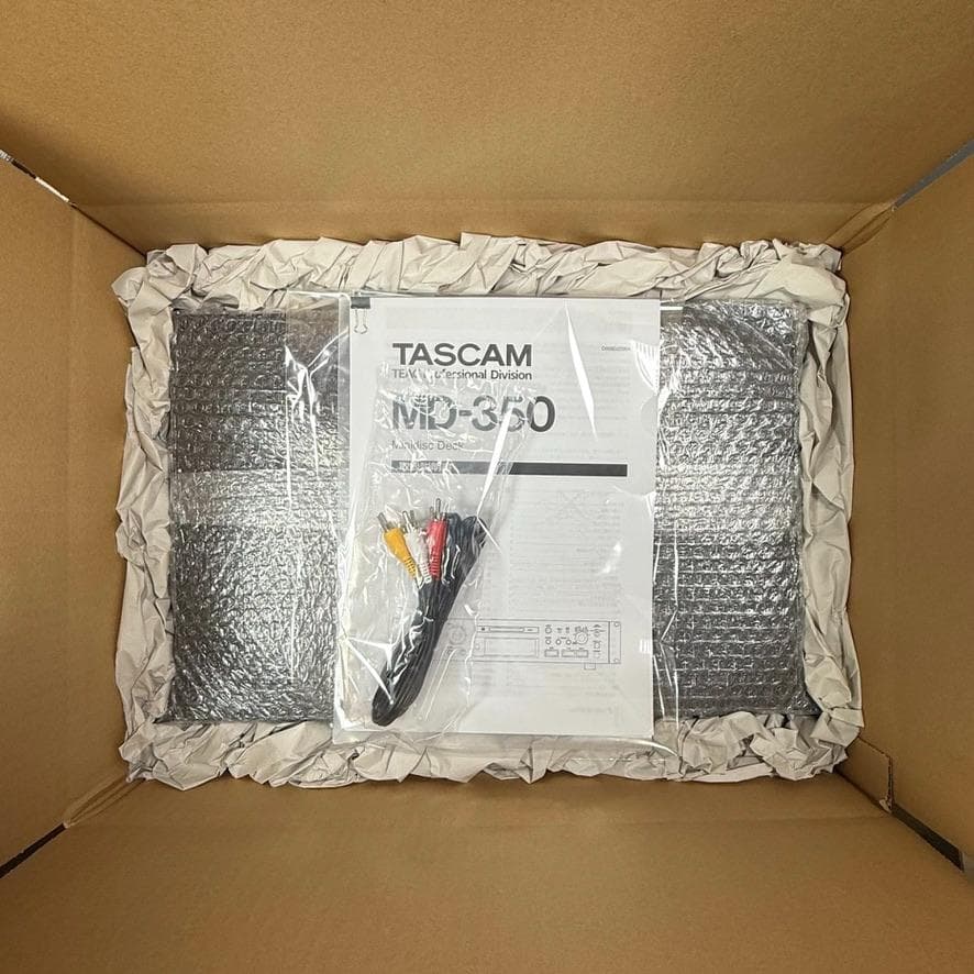 ◆優良動作品・録音動作確認済◆TASCAM MDレコーダー 業務用 MD-350