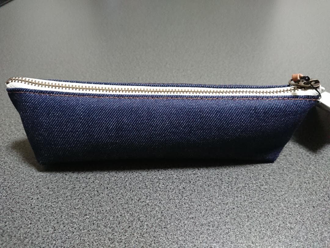 ★新品★絶版レア色★ユナイテッドビーズ『元祖』ボートペンケース 岡山デニム