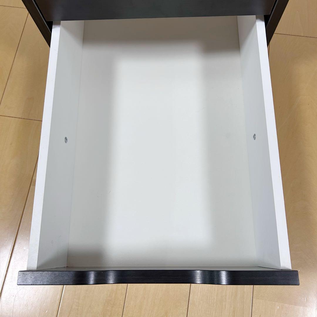 【美品】IKEA イケアALEX アレクス 引き出しユニット　ブラックブラウン