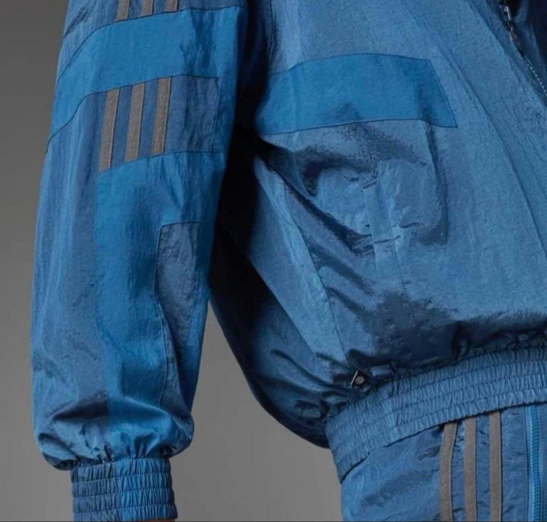 【adidas BLUE VERSION】新品BBブロックドトラックトップXS