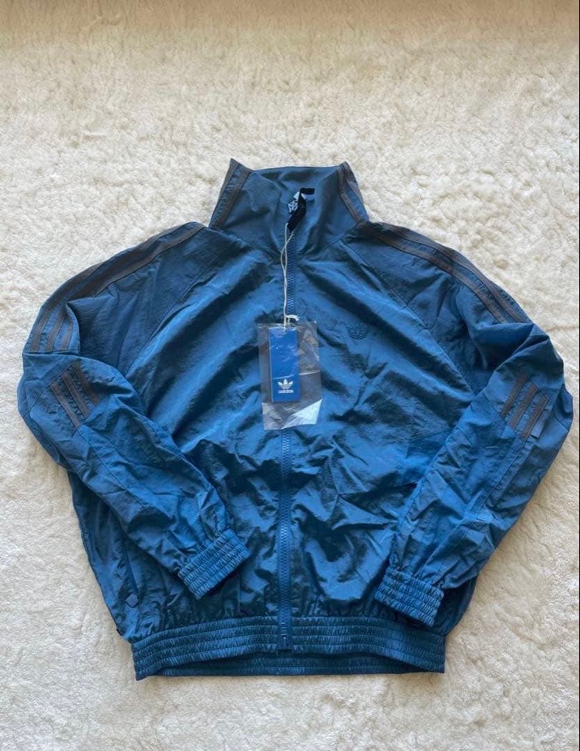 【adidas BLUE VERSION】新品BBブロックドトラックトップXS