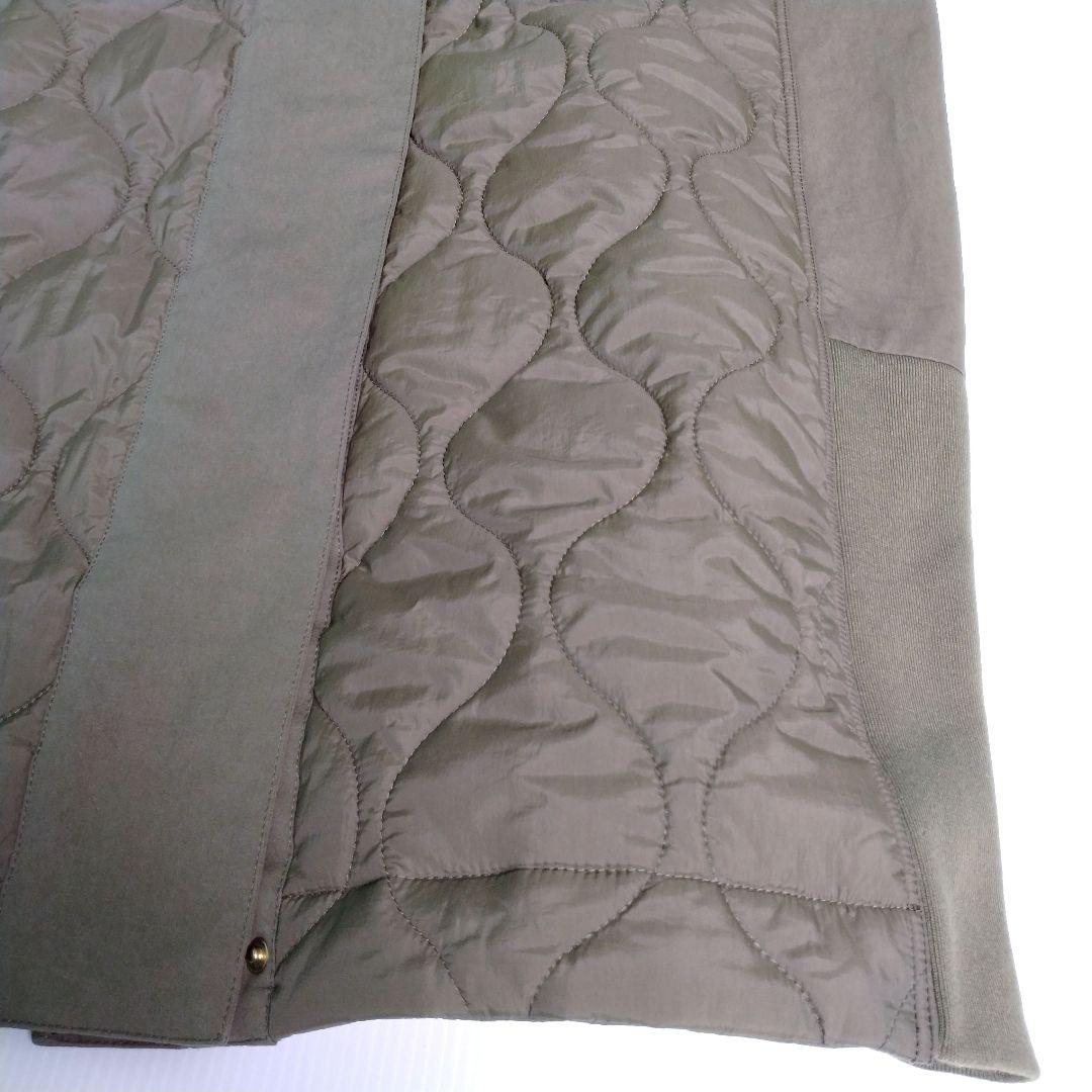 Pual ce cin 異素材MIXモッズコート キルティングコート ロング