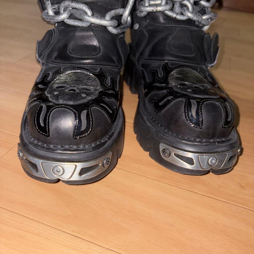 NEW ROCK チェーンブーツ
