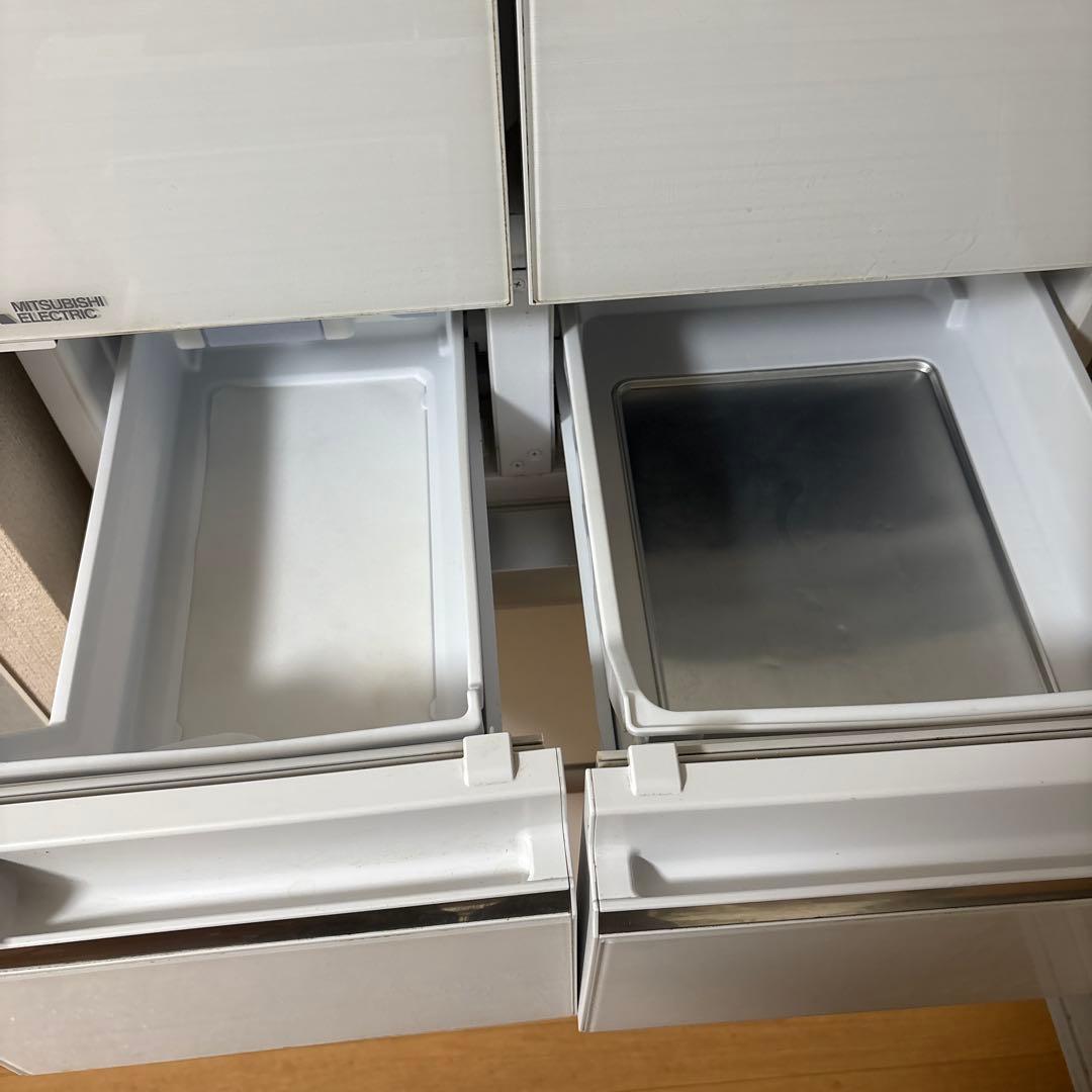 三菱冷凍冷蔵庫 470L MR-WX47C-W 2018製