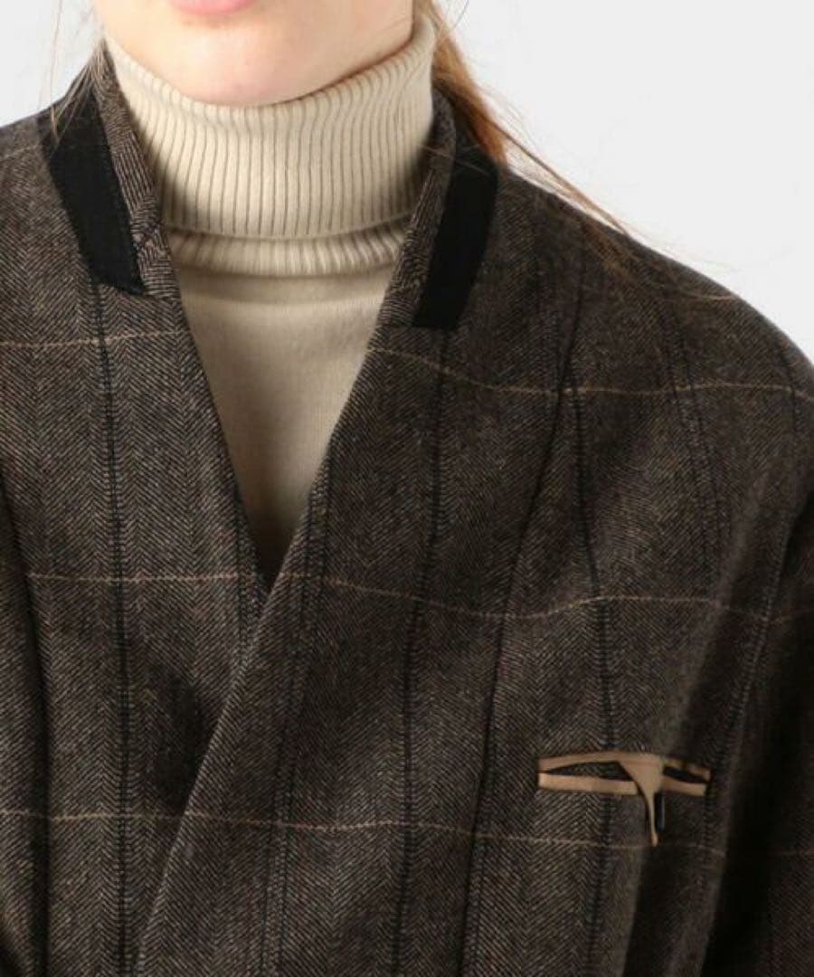 MACPHEE 21AW ヘリンボーンツイード オーバーサイズドジャケット