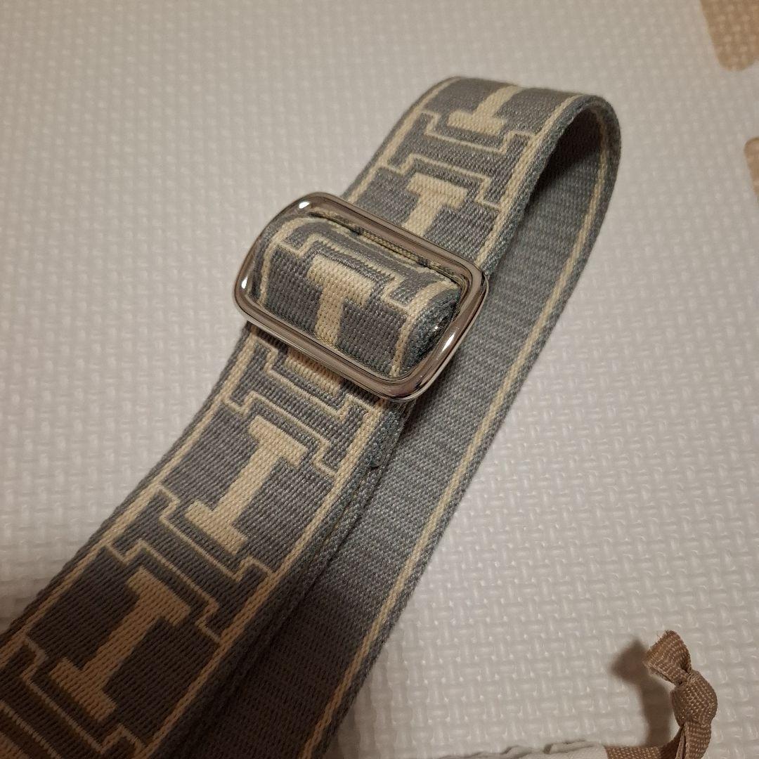 イアクッチ アルマ ベルト NASTRO ライトグレー ショルダー