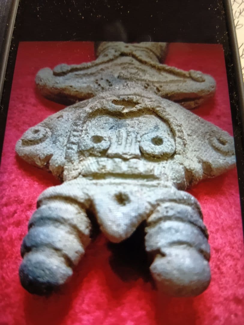 松⚫ミミズク土偶　埼玉県鴻巣市周辺出土