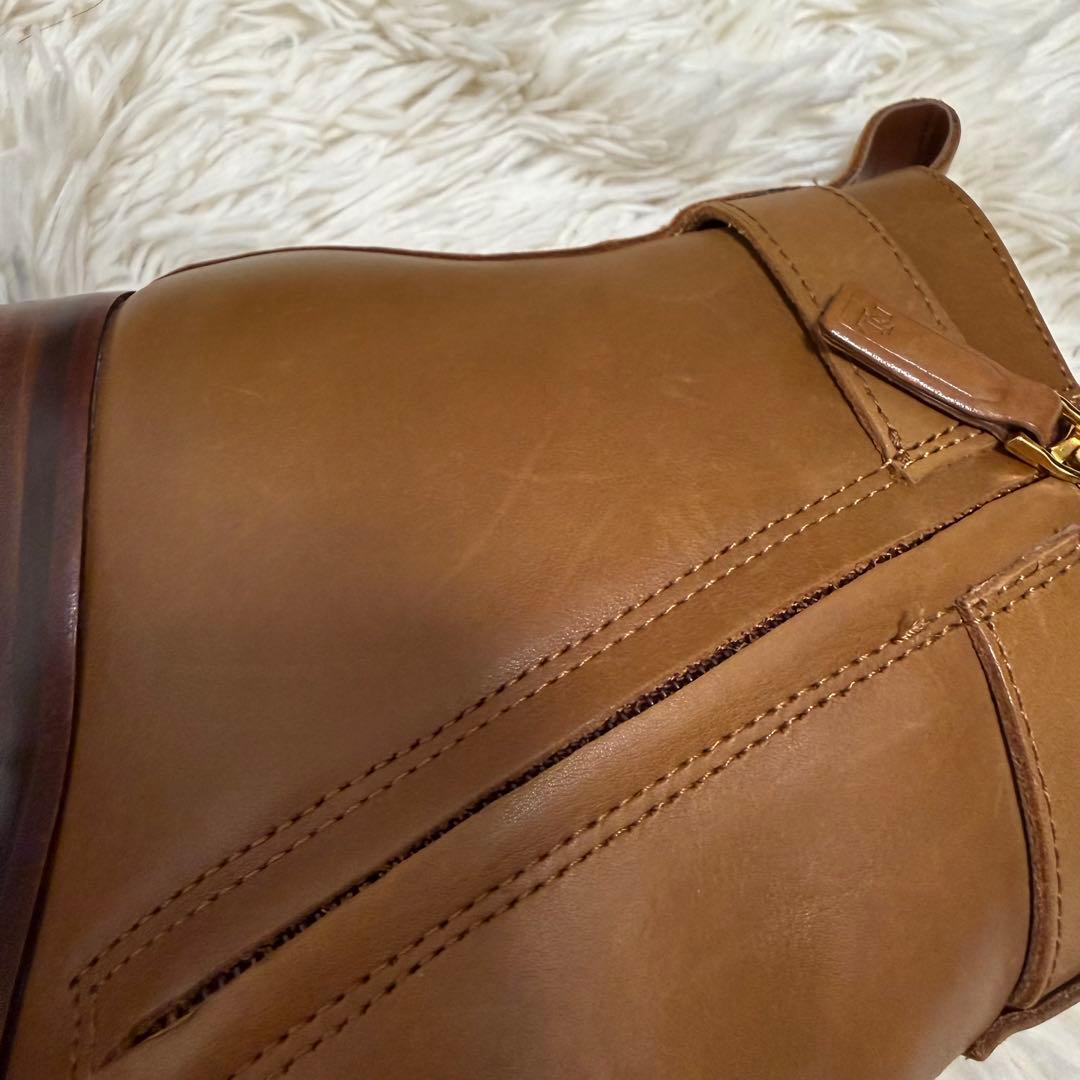 ラルフローレン RALPH LAUREN　ショートブーツ　サイドジップ