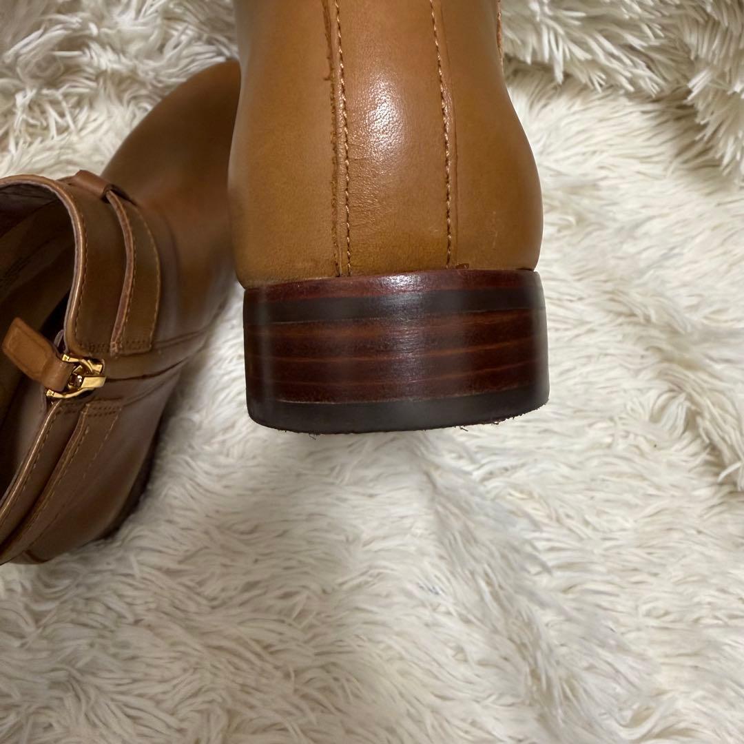 ラルフローレン RALPH LAUREN　ショートブーツ　サイドジップ