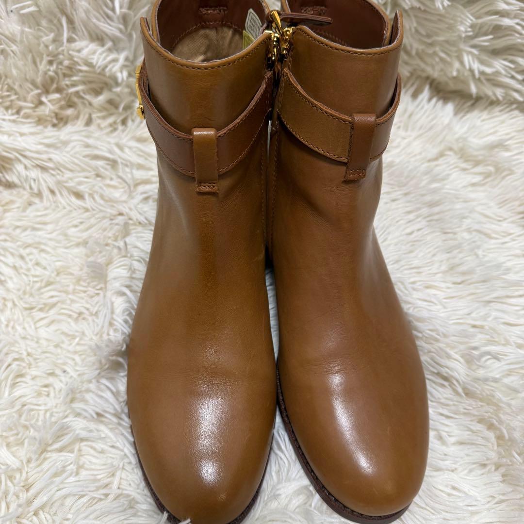 ラルフローレン RALPH LAUREN　ショートブーツ　サイドジップ