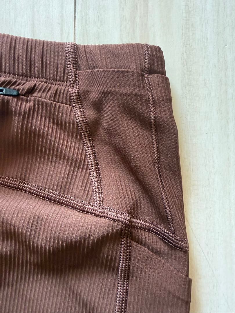 BANDIT RUNNING リブ編みスパッツ Sサイズ