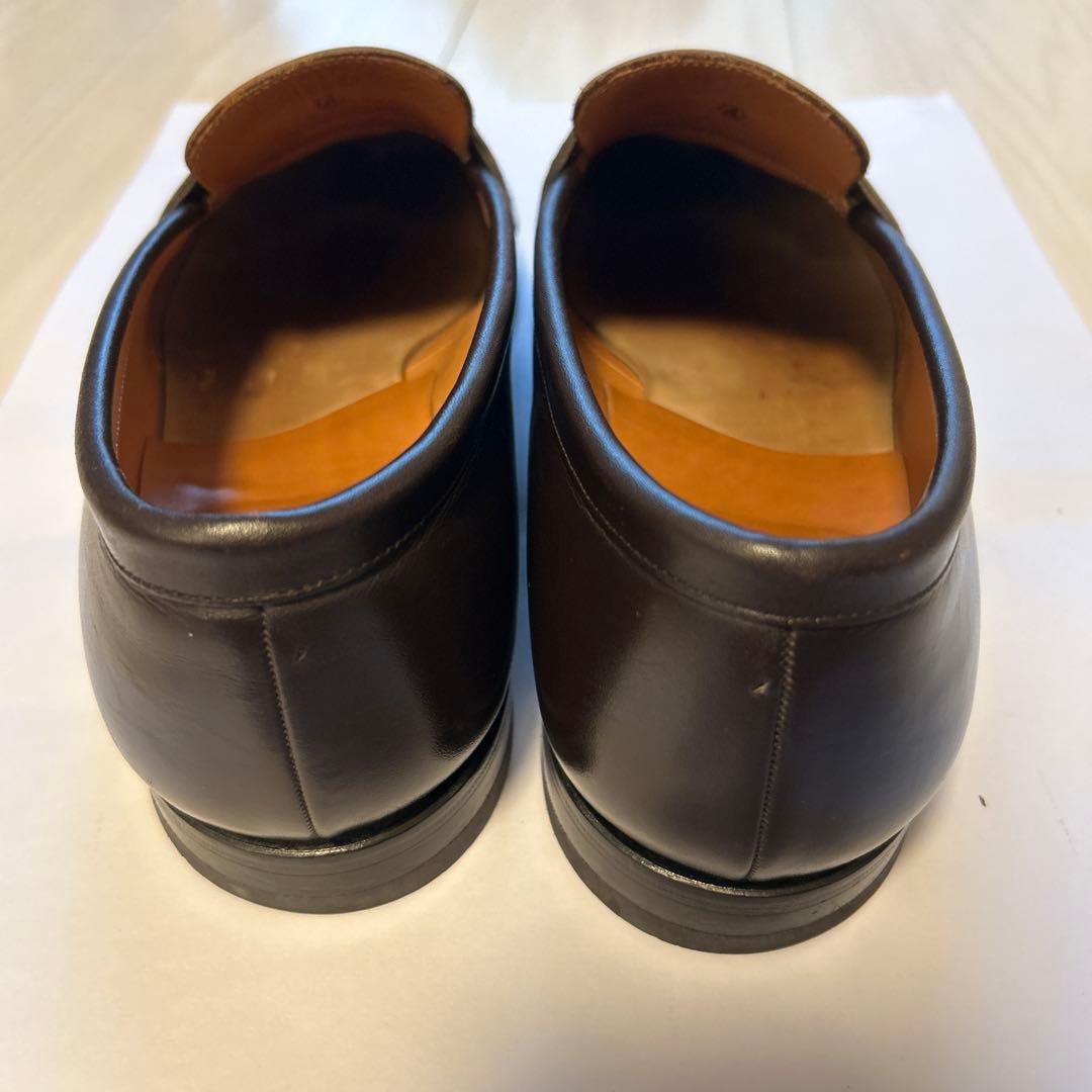 スコッチグレイン HIROKAWA ローファー 革靴　26cm ブラウン