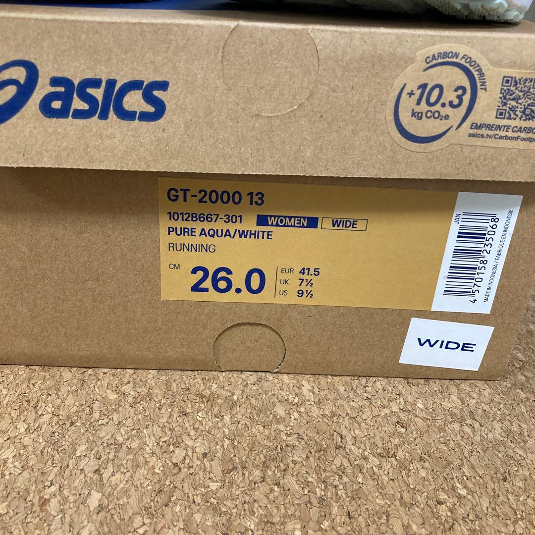 ASICS ランニングシューズ GT2000ワイド　レディース26cm