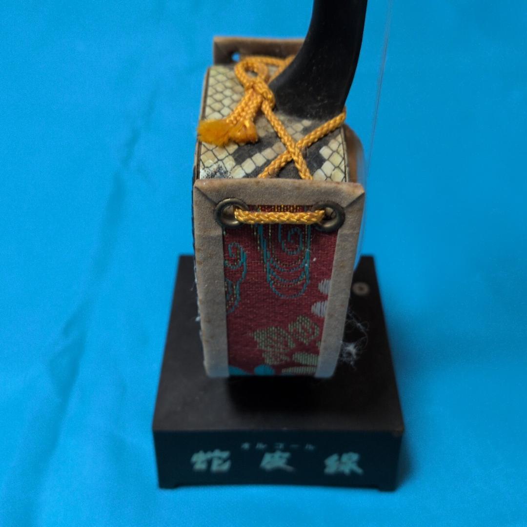 オルゴール蛇皮線オルゴール付き 三味線 沖縄三線昭和レトロアンティーク骨董