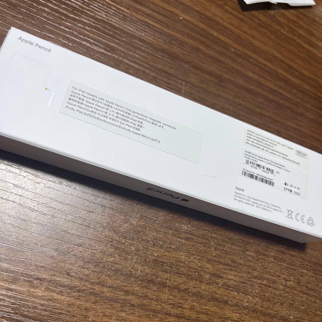 Apple pencil 第二世代