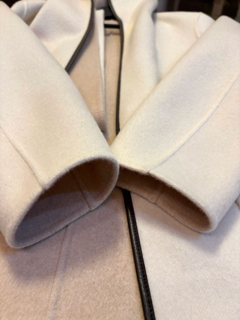 モラビト　リバーシブルカシミヤコート