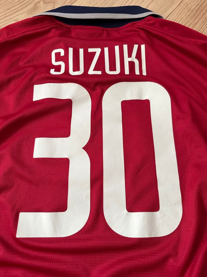 鹿島アントラーズ NIKE ACL 2002 支給品ユニフォーム 鈴木隆行