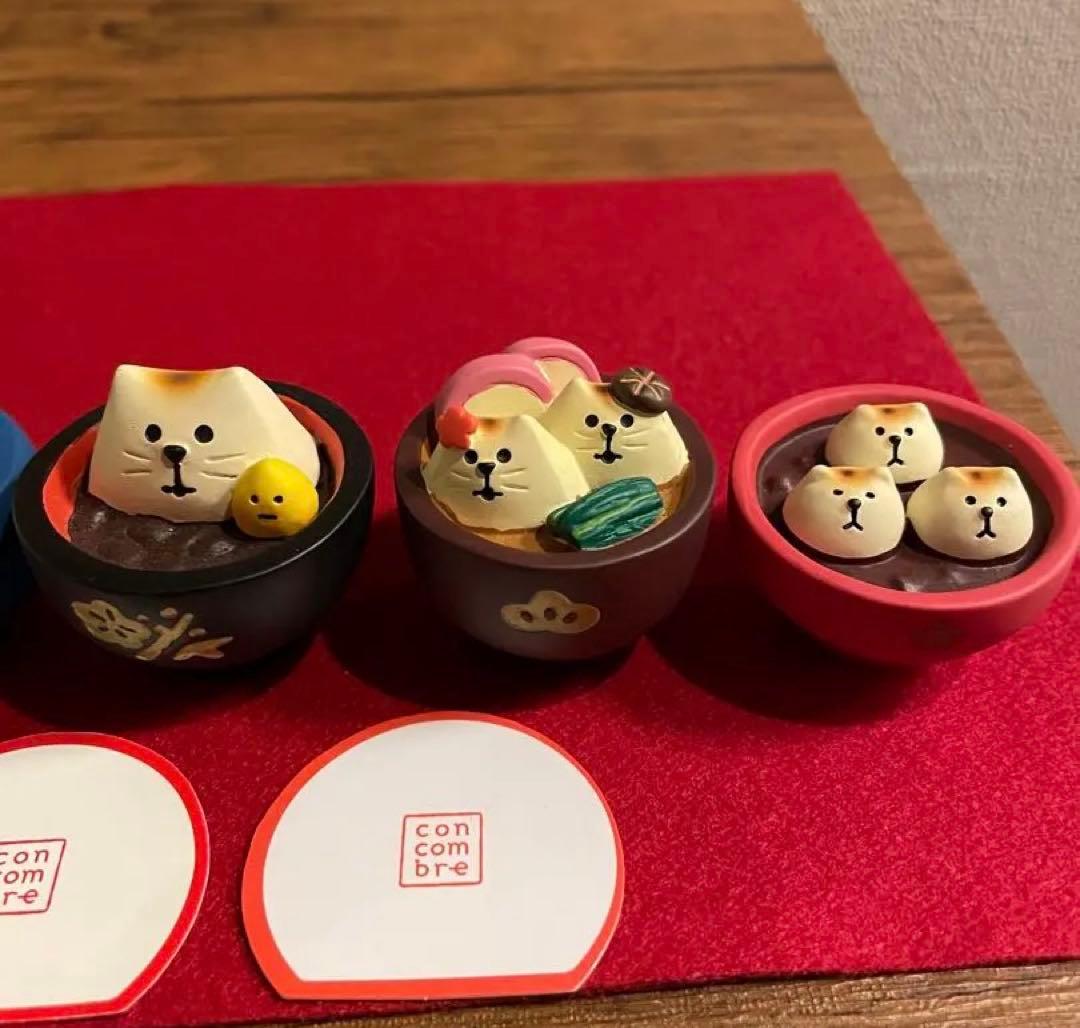 デコレ コンコンブル もち猫 正月 和菓子