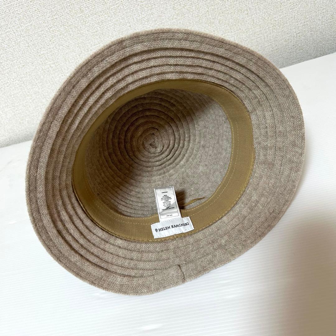 極美品✨現行タグ カシミア ウール ヘレンカミンスキー 秋冬に◎ハット 帽子