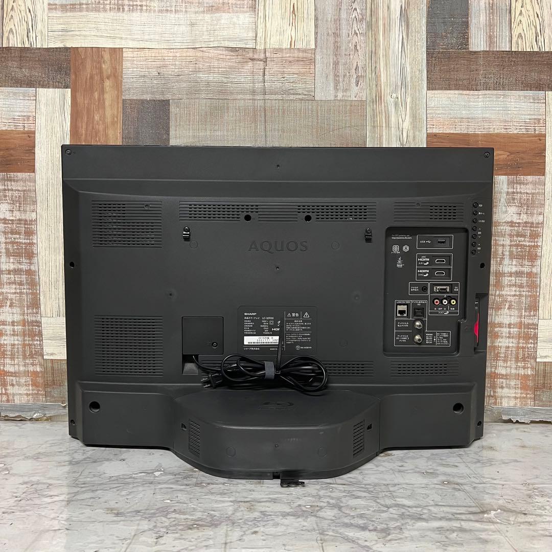 即日受渡❣️全国送料込シャープ ブルーレイ・HDD搭載32型TV録画ダビング機能