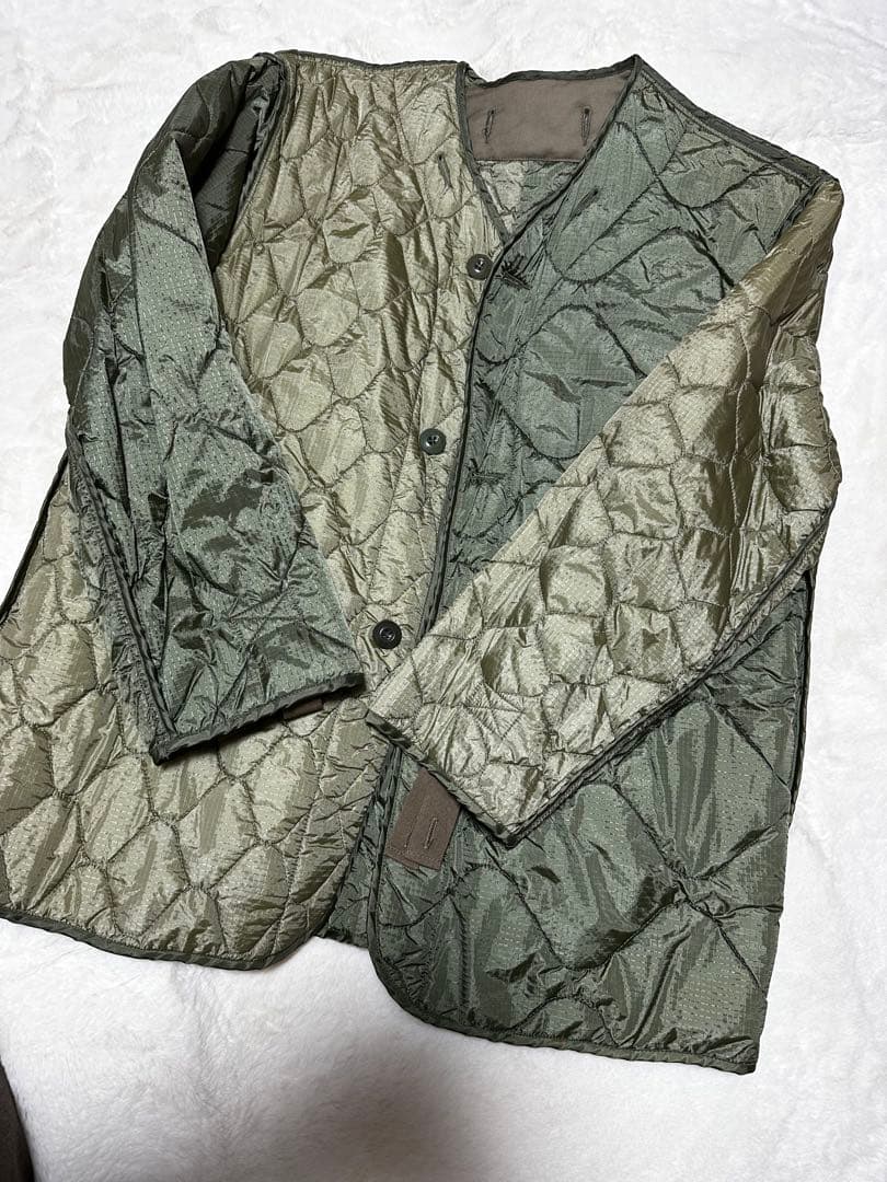 BEAMSBOYオリーブグリーン 2WAYモッズコート