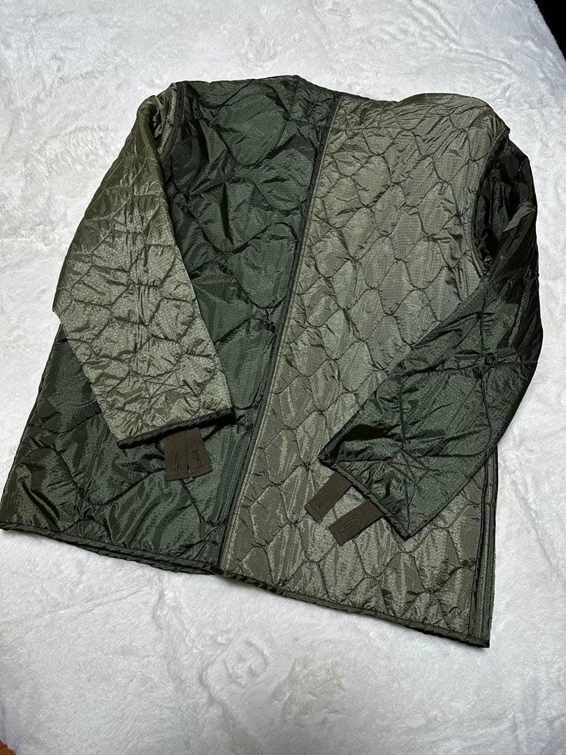 BEAMSBOYオリーブグリーン 2WAYモッズコート