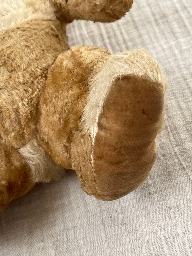 アンティークヴィンテージ英国製うさぎバニーぬいぐるみテディベア ドール