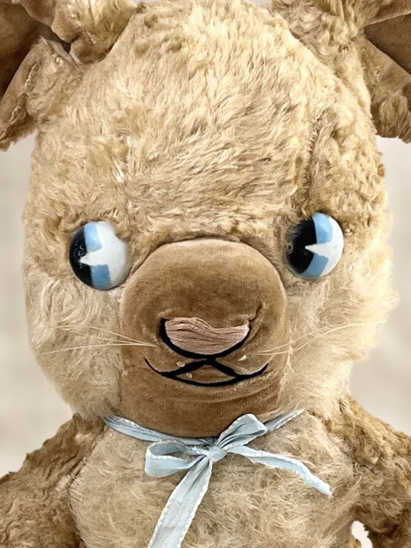 アンティークヴィンテージ英国製うさぎバニーぬいぐるみテディベア ドール