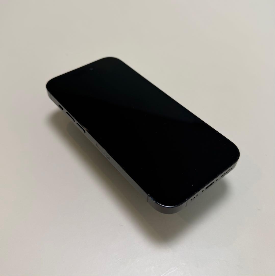 【美品】 最安値挑戦 iPhone 14 Pro 128GBスペースブラック