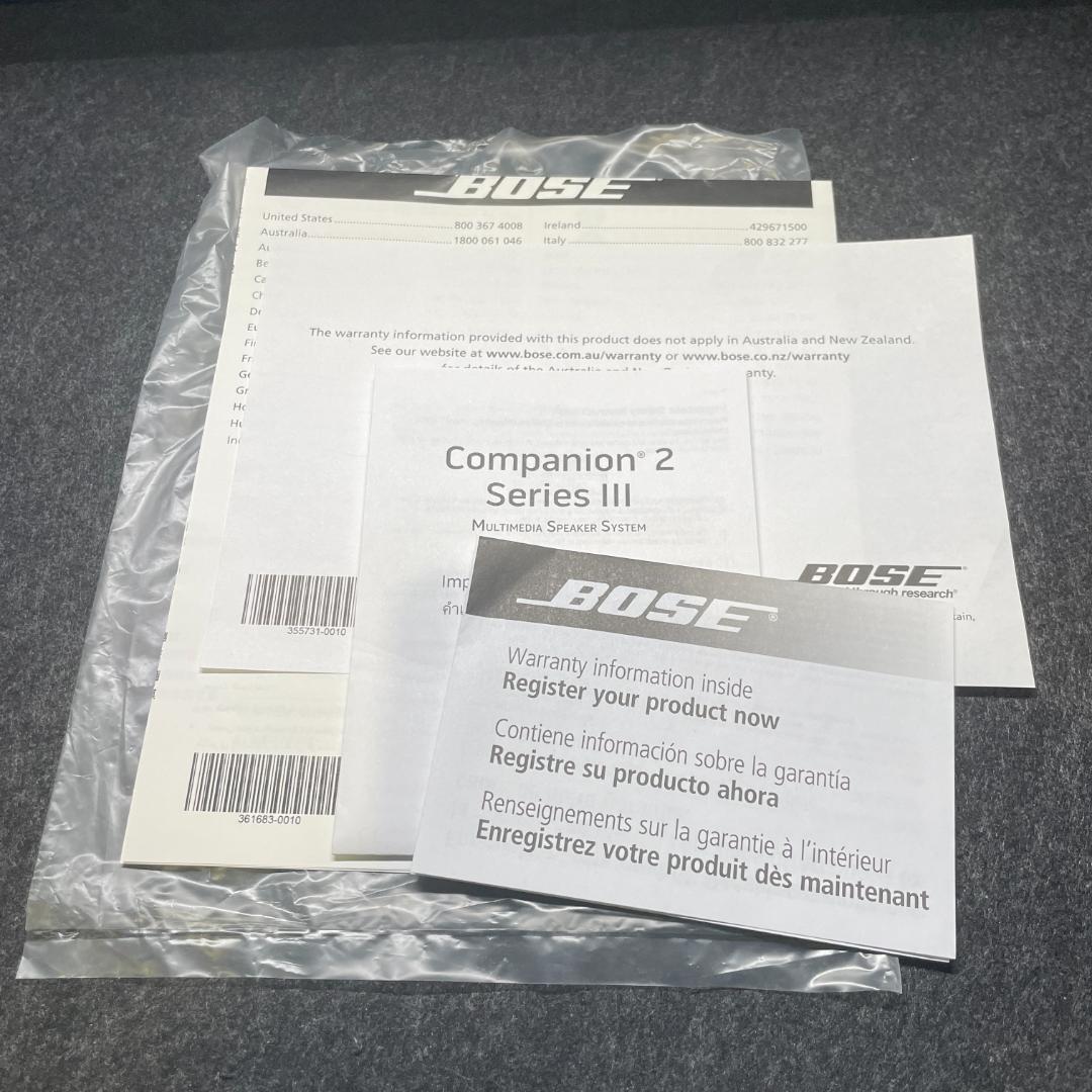 BOSE Companion2 seriesⅲ SpeakerSystem