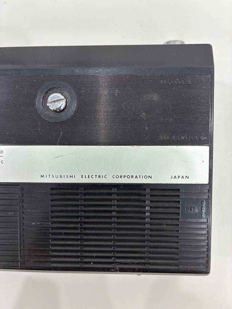 【MITSUBISHI 三菱FM/AM 9トランジスラジオ FX-570動作品