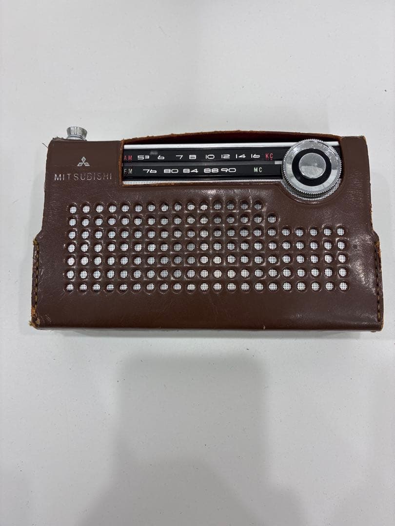 【MITSUBISHI 三菱FM/AM 9トランジスラジオ FX-570動作品
