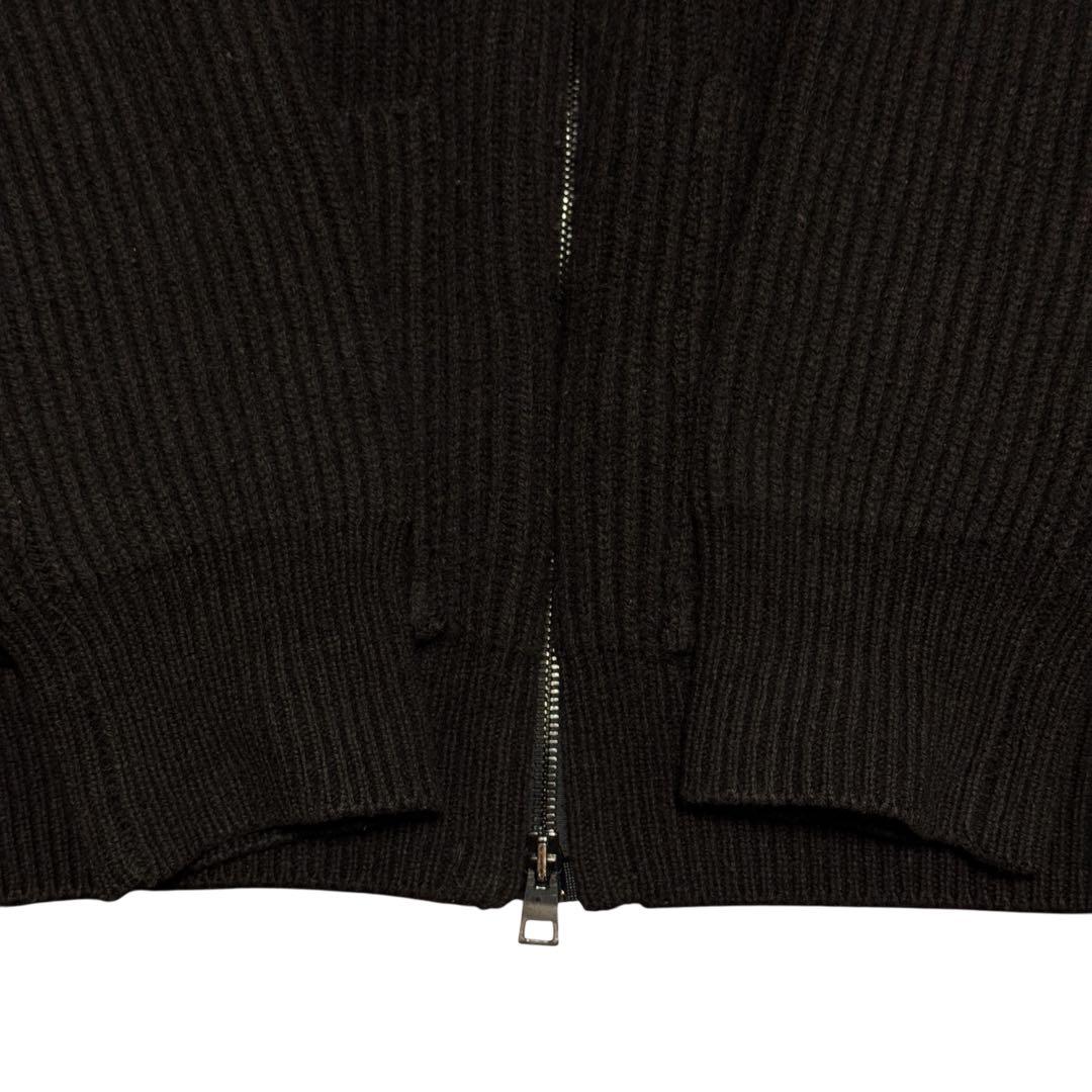 GRP DS KNIT ウールカシミヤ 茶 V M相当 イタリア製