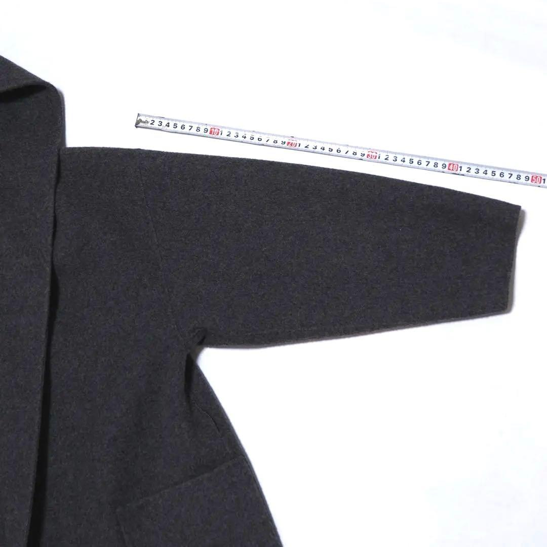 uncrave アンチマイクロバイアル リバーフーデットショートコート グレー