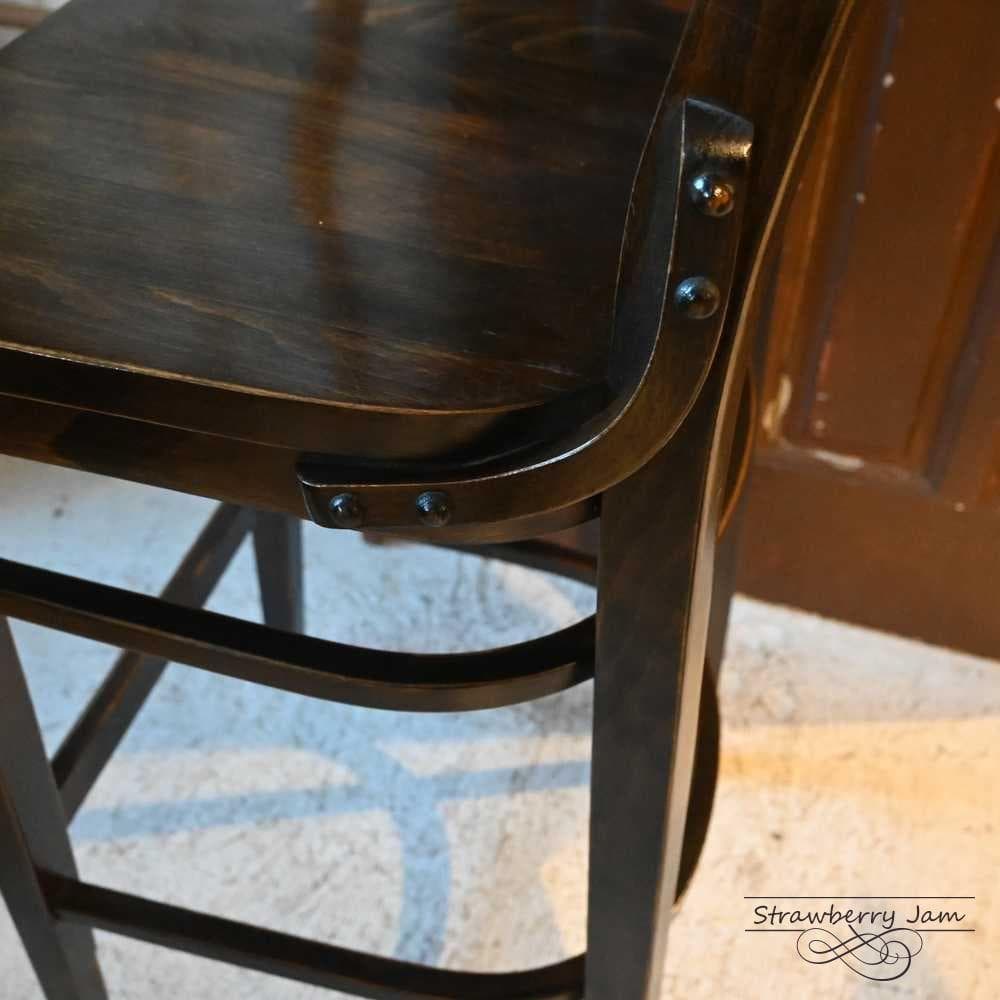 IFU-413-3 英国ヴィンテージ カウンターチェア ハイチェア BARチェア