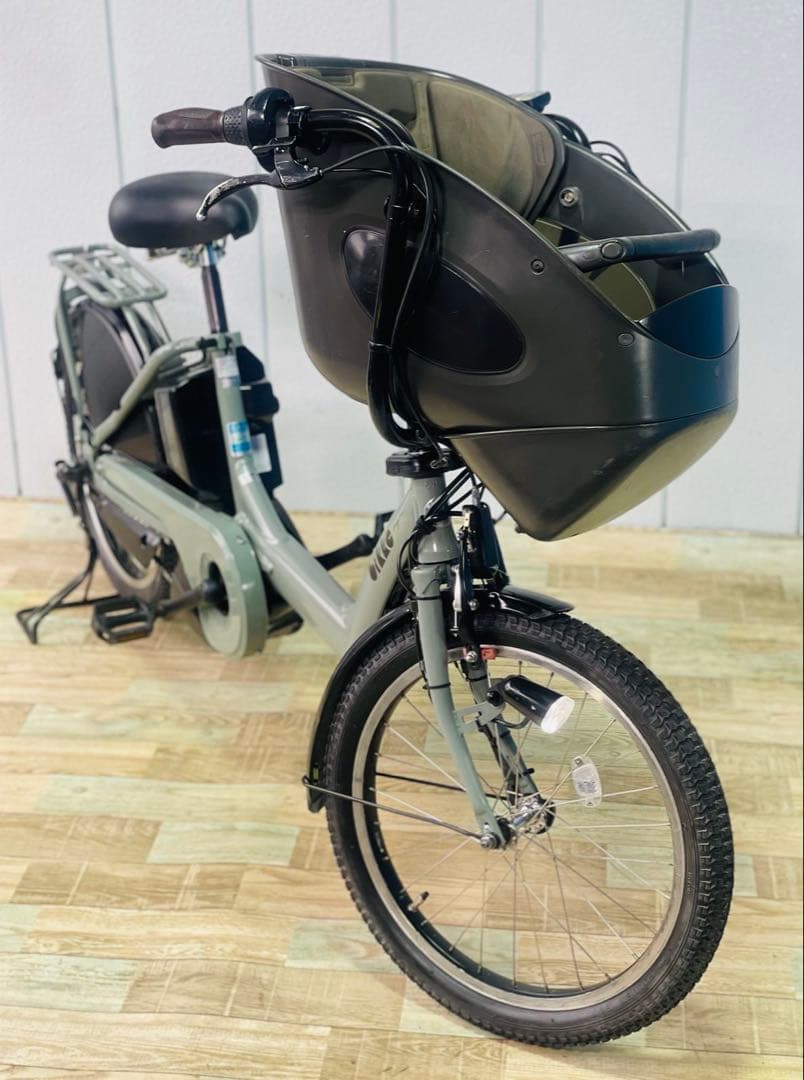 3015ブリヂストン12.8アンペア3人乗り対応子供乗せ　電動アシスト自転車