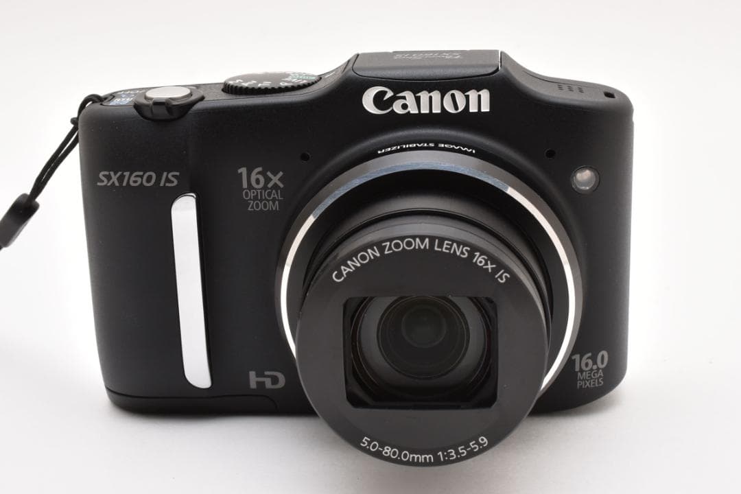 【美品】Canon PowerShot SX160IS ブラック