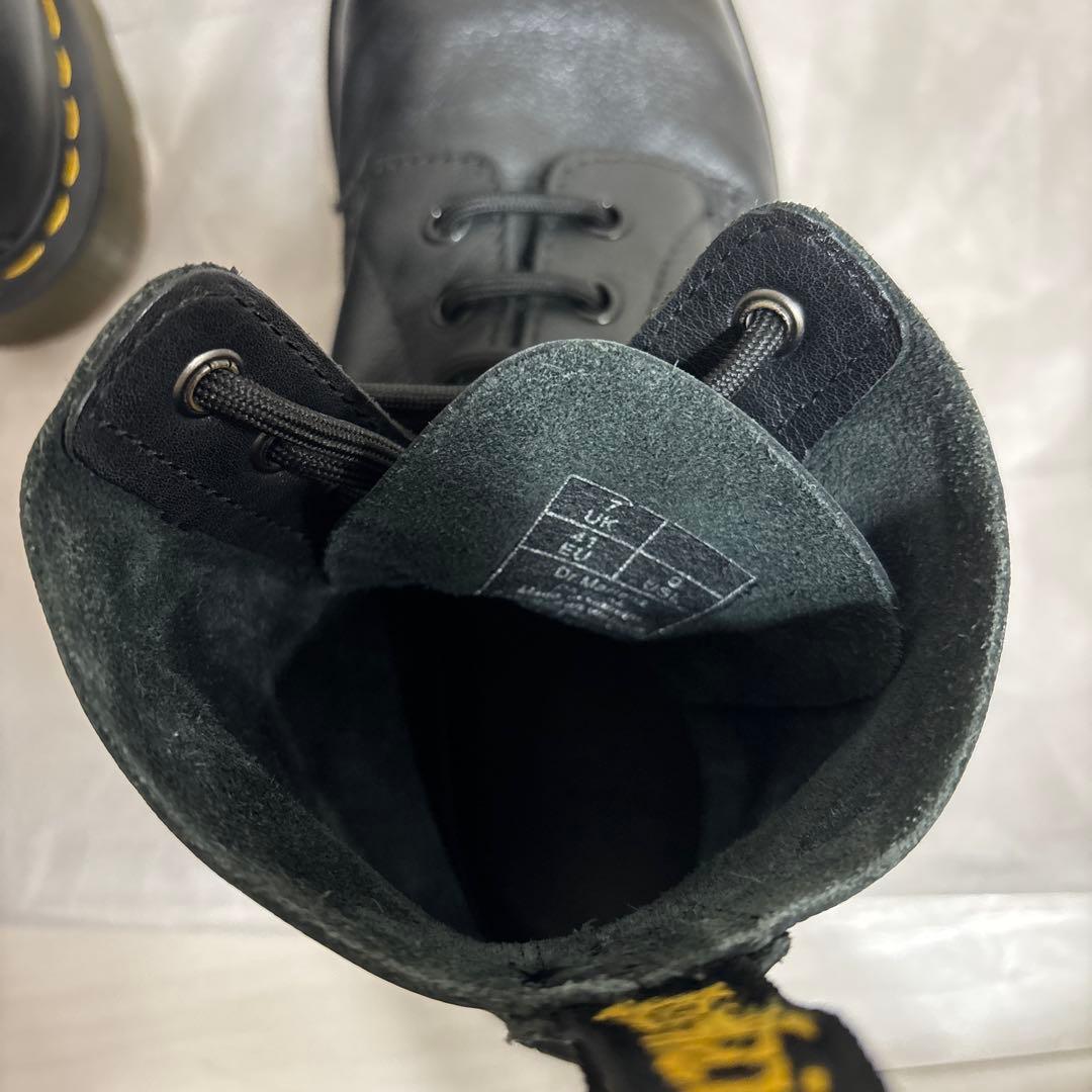 Dr.Martens ドクターマーチン 8ホール ブラック UK7 パスカル