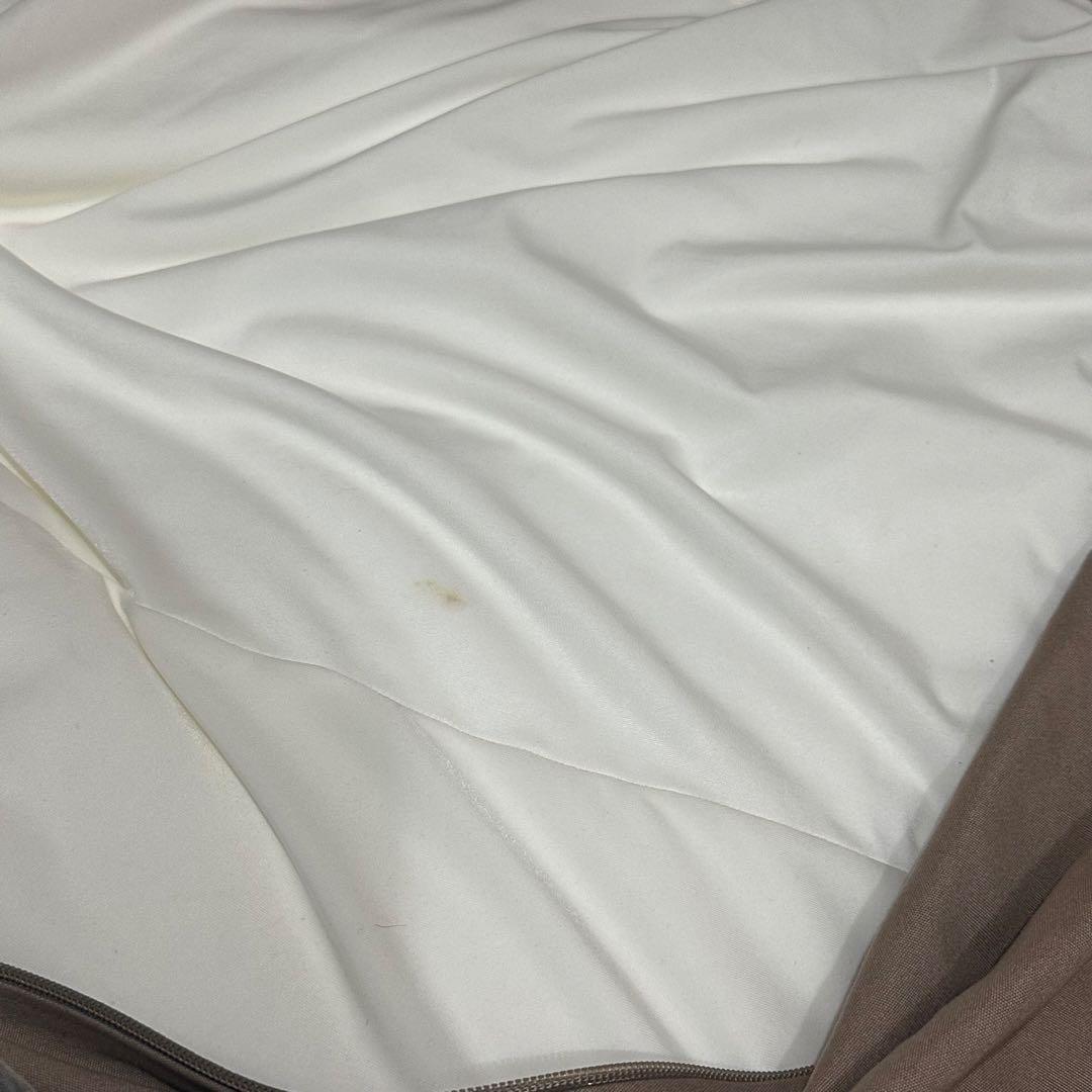 無印良品 体にフィットするソファ ビーズクッション カバー付 グレーベージュ