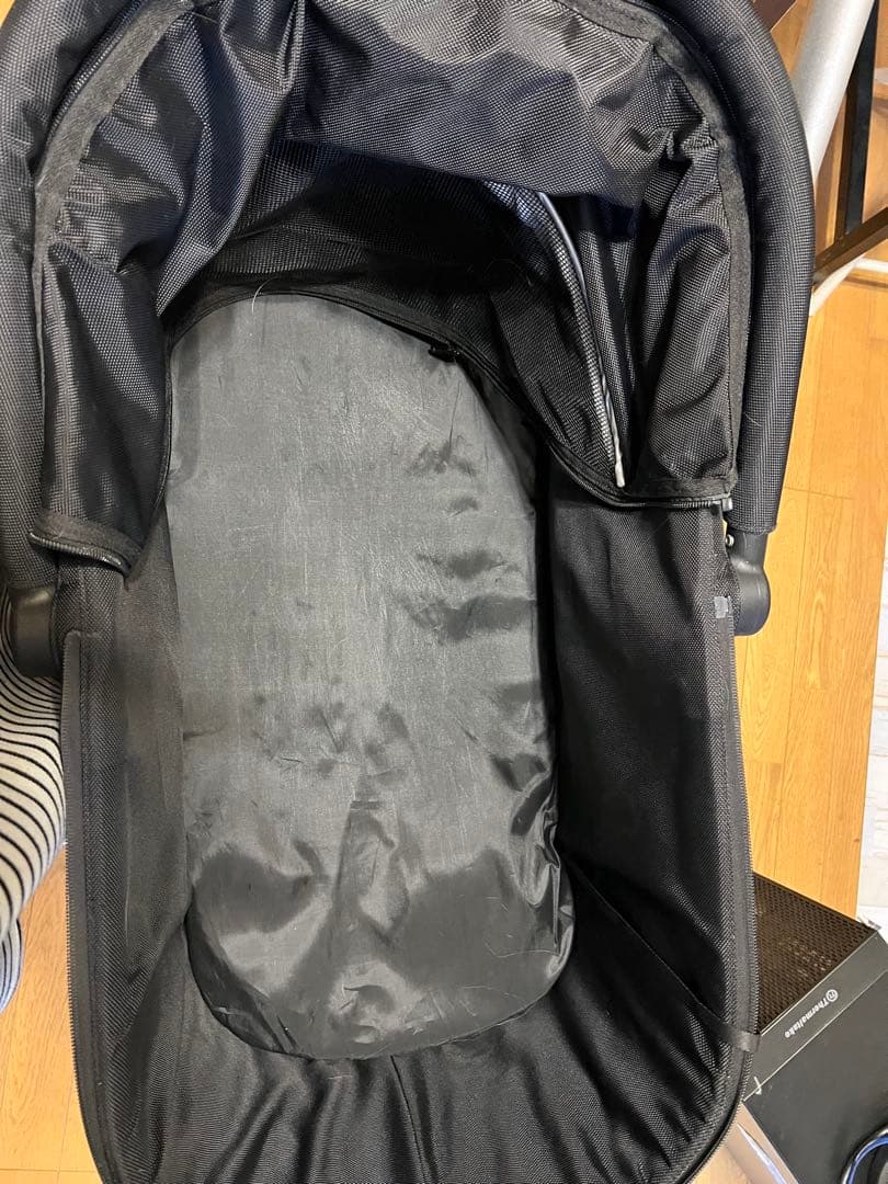 ピッコロカーネ タント2 ブラック ペットカート 美品 多頭用 折りたたみ