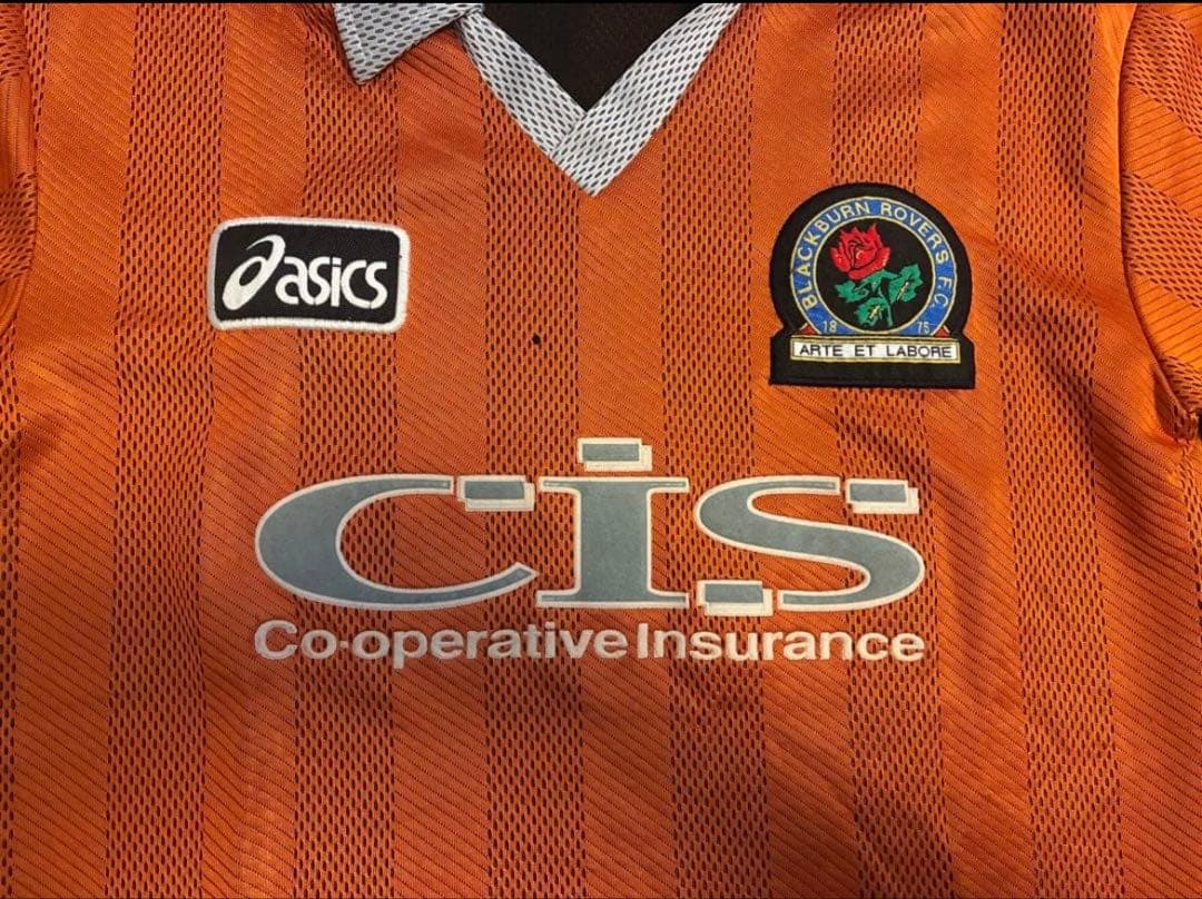 90s ブラックバーン・ローヴァーズ ゲームシャツ イギリス製 ユニフォーム