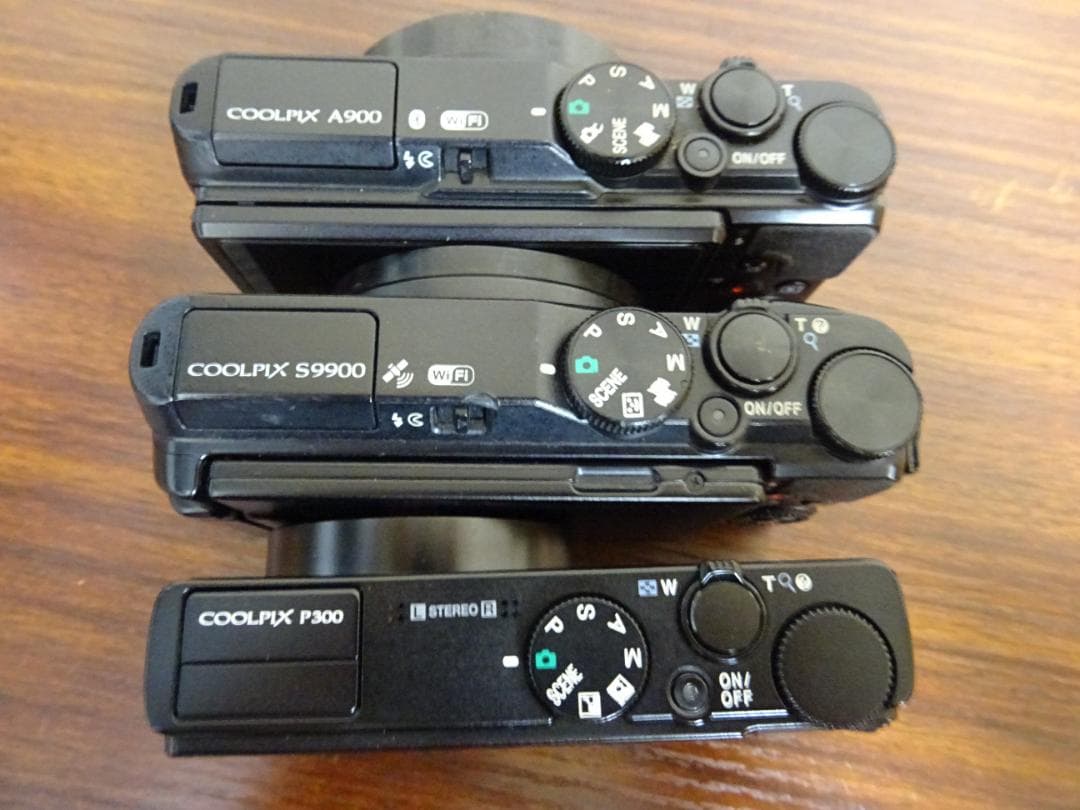 t*o様 阪004 COOLPIX 3点 まとめ売り P300 A900 S99