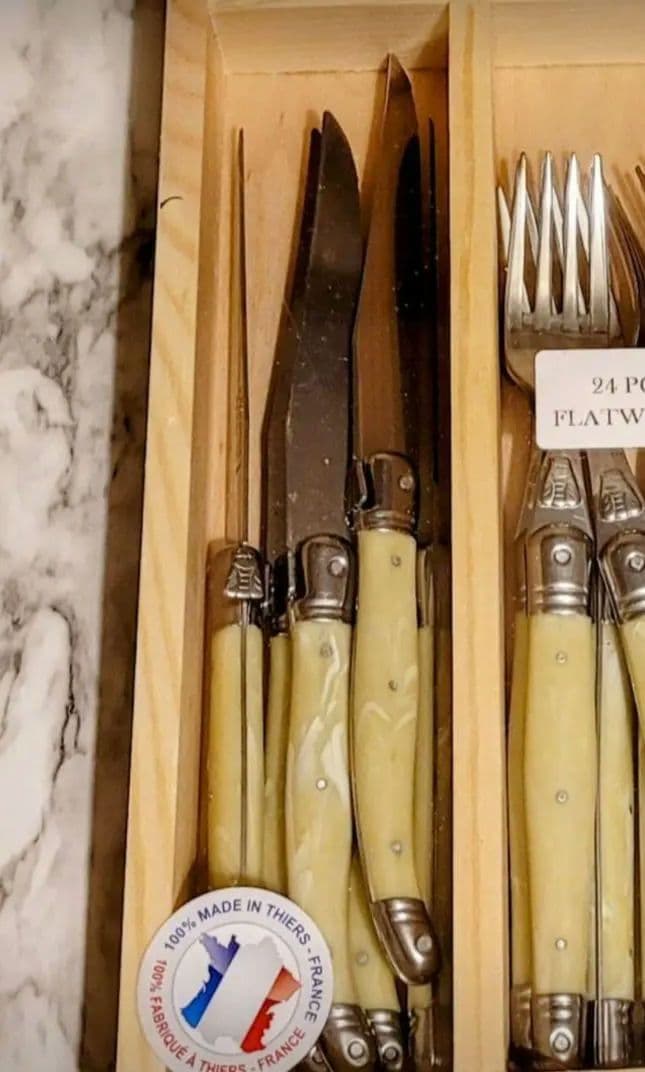 ★Rome★ラギオール24本セット　 木箱付　マーブルアイボリー