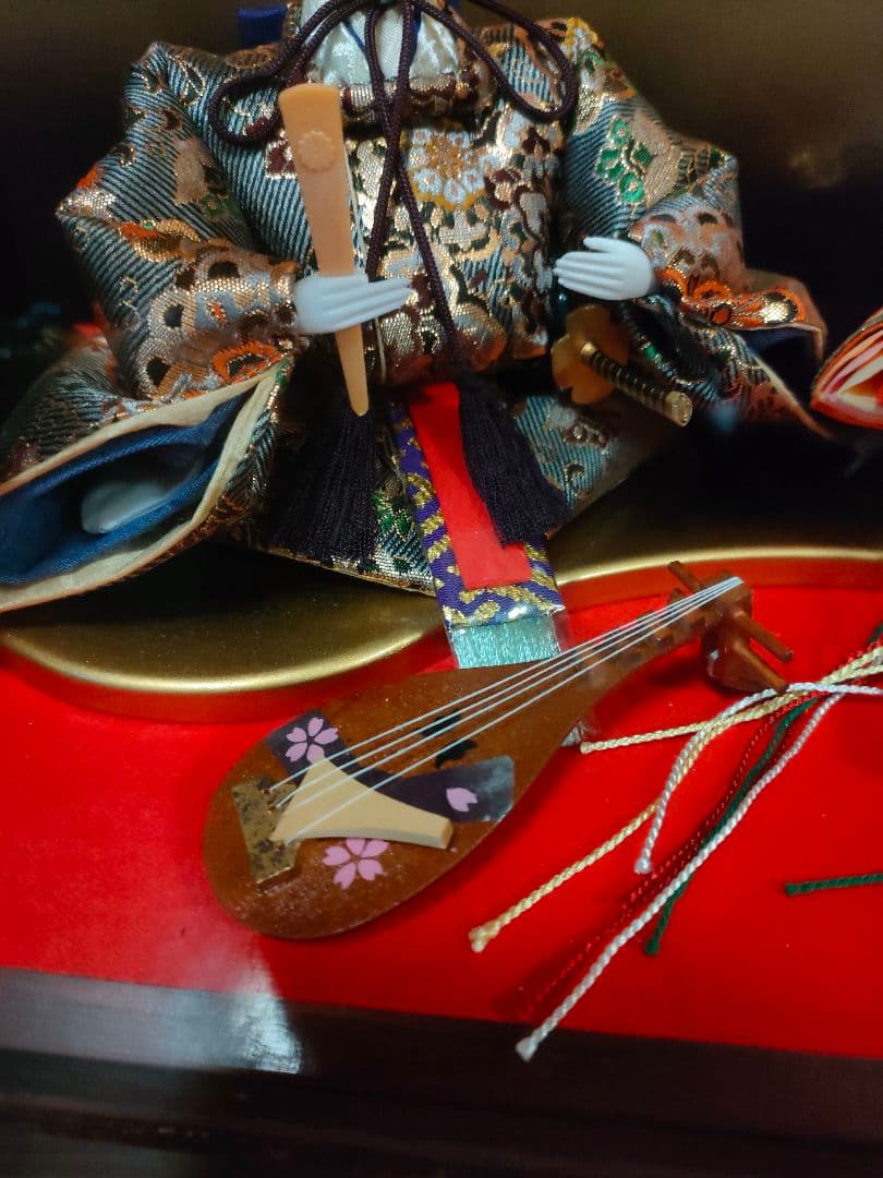 雛人形セット ケース付き　雅　特選　ひな人形　平成レトロ　インテリア