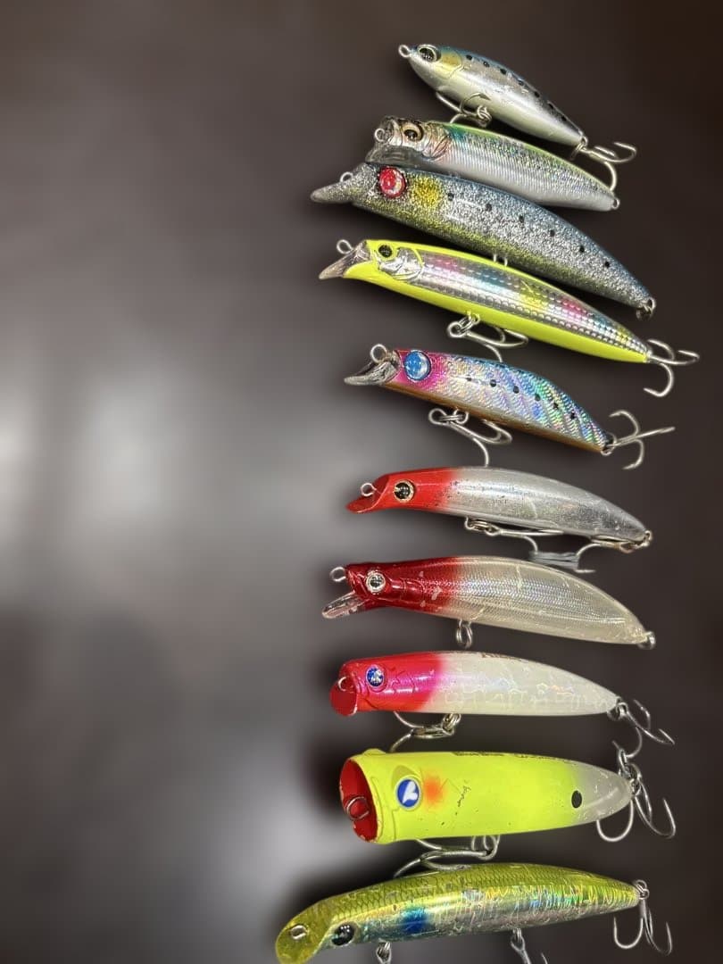 ヒラスズキルアーセット　アイザー　ガチポップ　カゲロウ　ベビーロウディ　烈波　他